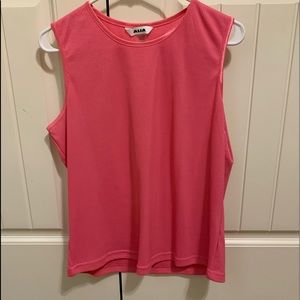 women’s pink tank top